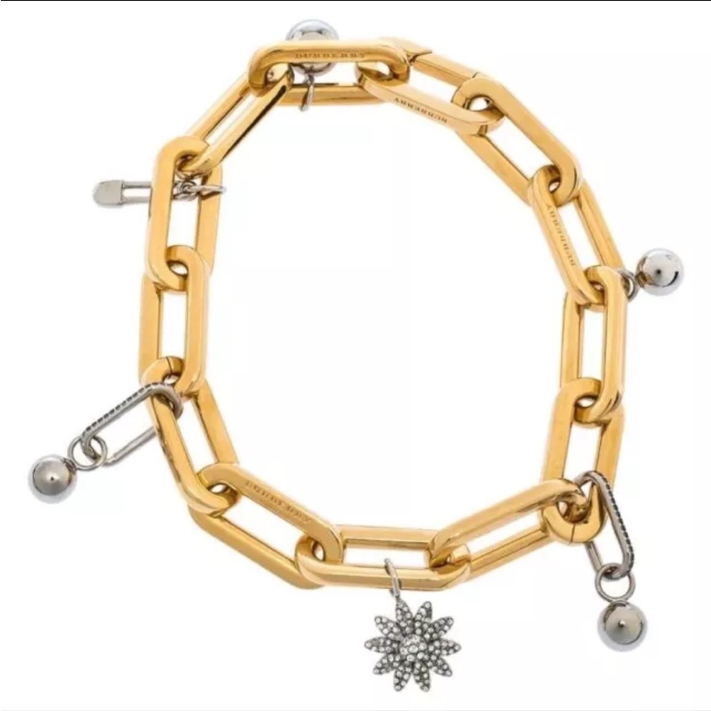 Rare Runway Burberry Chain Bracelet